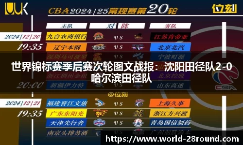 世界锦标赛季后赛次轮图文战报:沈阳田径队2-0哈尔滨田径队
